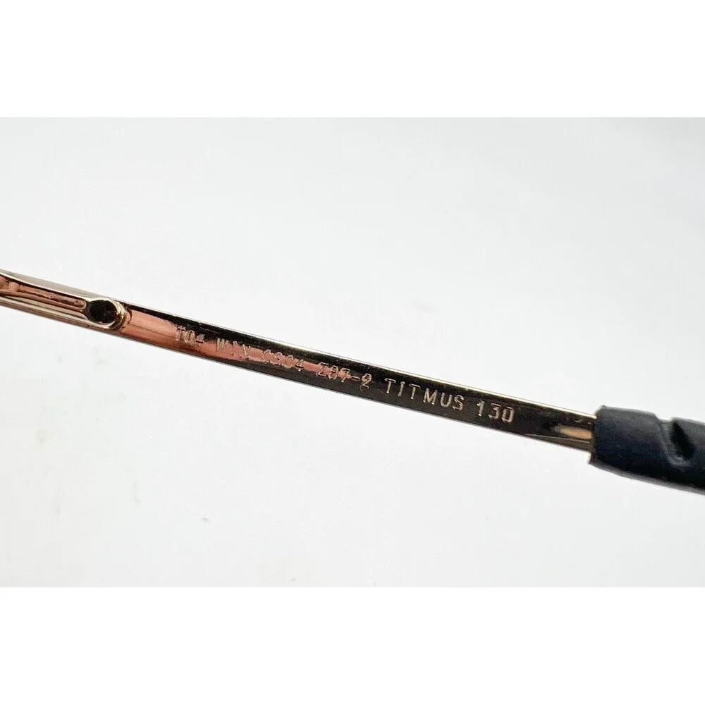 UVEX Titmus SW04 Frames Burgundy Gold Stainless Steel ANSI Z87.1 50-20